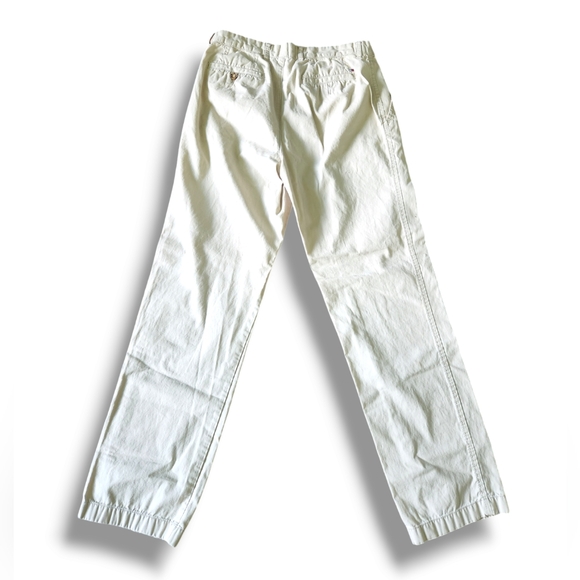 TOMMY HILFIGER Chino Pants Straight Leg Beige Cotton Khaki Men's Size 33x34 - Picture 2 of 5